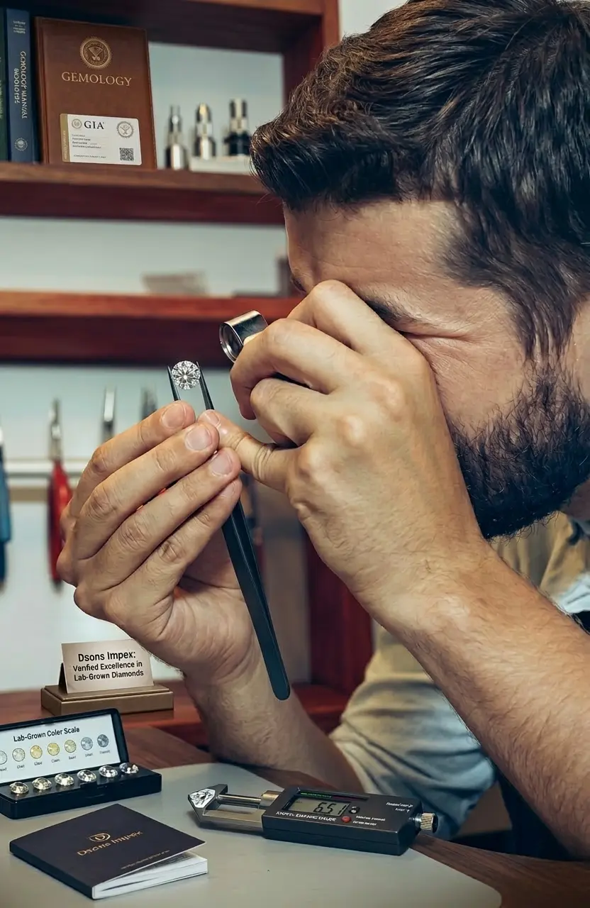 Dsons Impex: The Global Standard for Precision Lab-Grown Diamonds