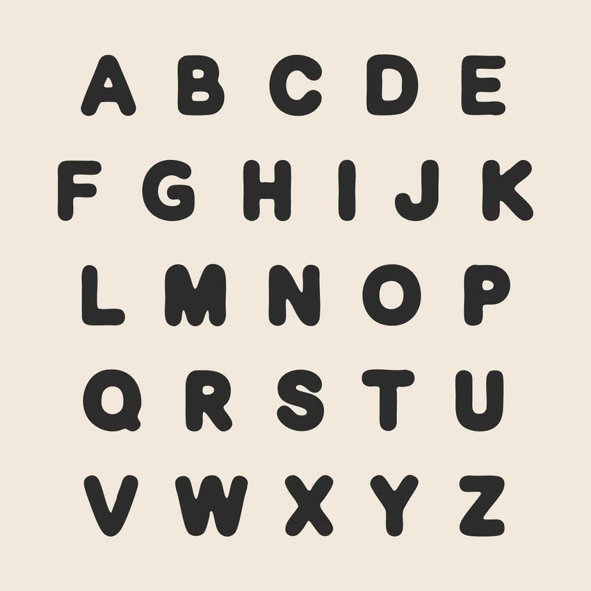 Signature Bubble Alphabet Diamond Jewellery