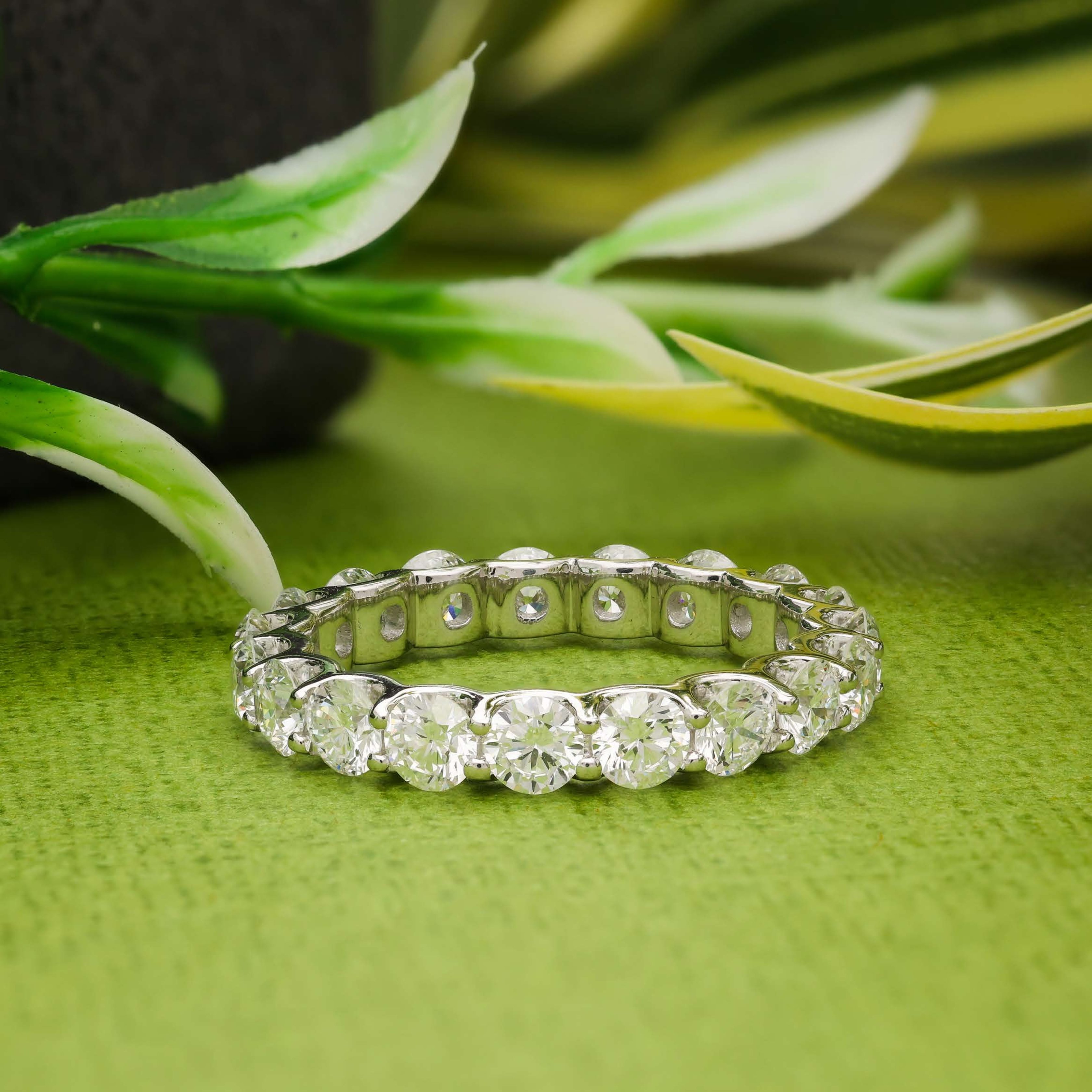 White Gold lab Grown diamond Wedding Ring Diamond Jewellery