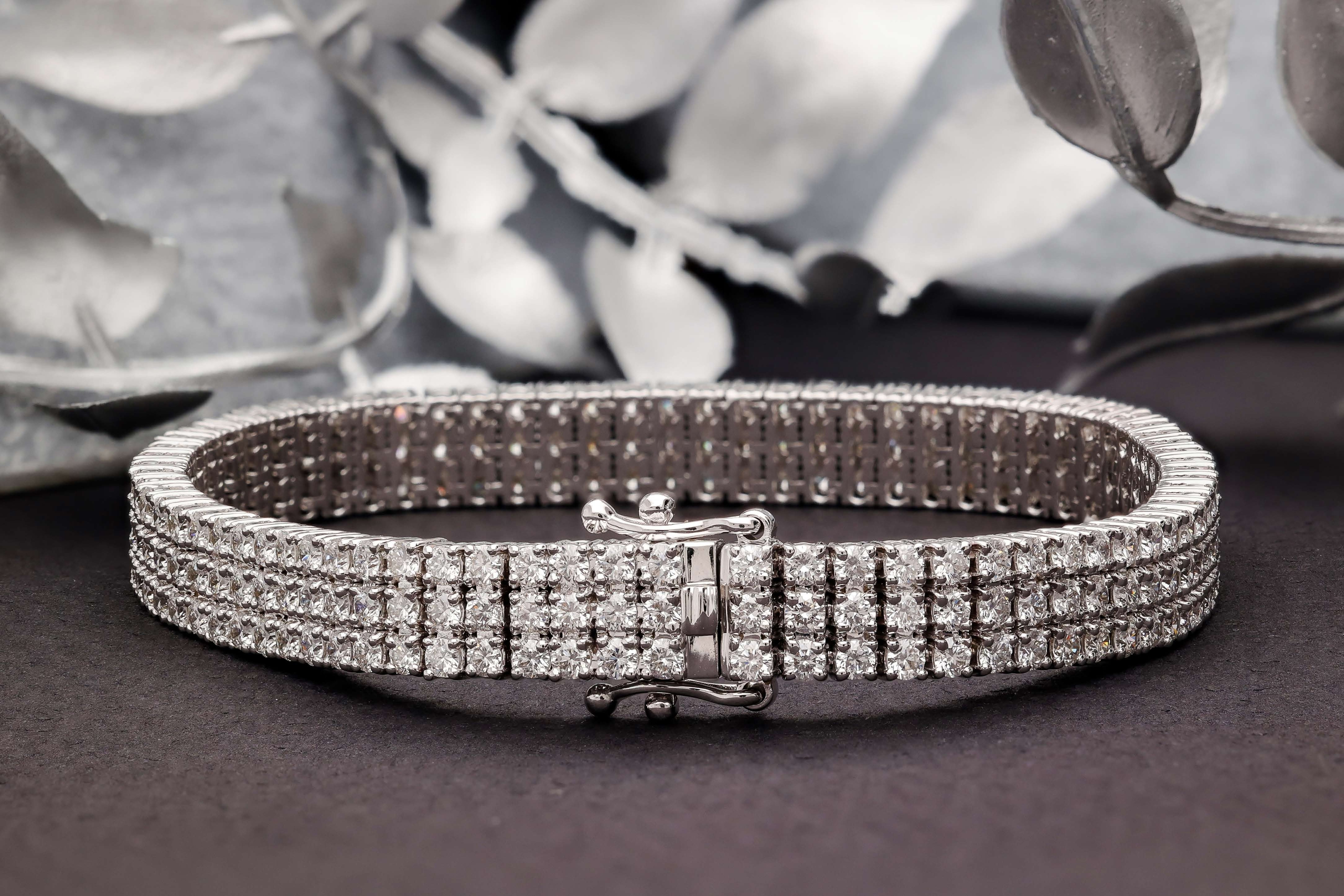  Diamond Pave Statement Bracelet Diamond Jewellery