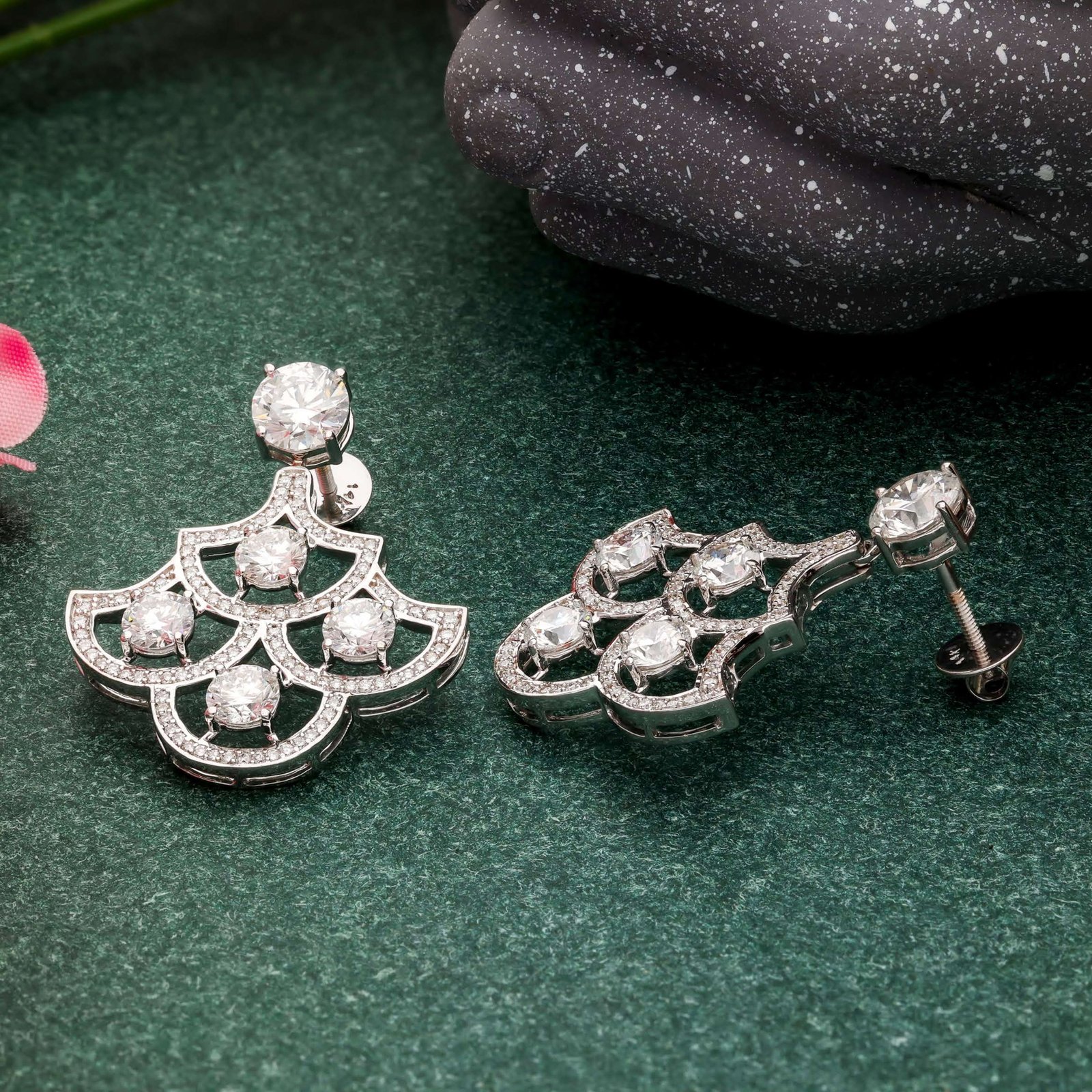 The little Chandelier Earrings Diamond Jewellery