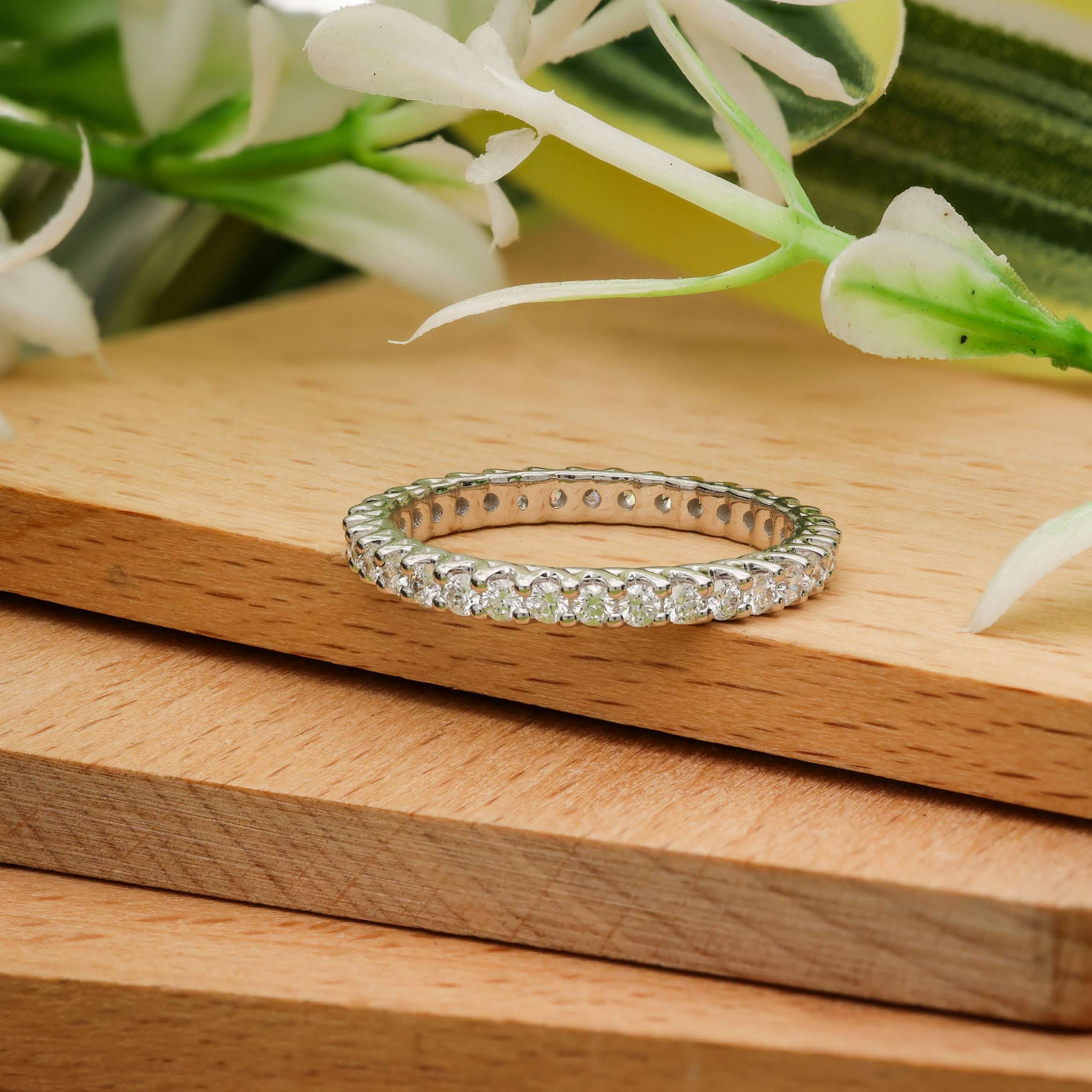 Platinum Diamond Eternity Band Diamond Jewellery